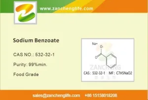Sodium Benzoate Food Grade for Beverages, Sauces and Acidic Foods